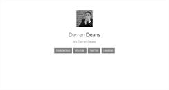 Desktop Screenshot of darrendeans.com