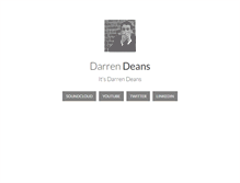 Tablet Screenshot of darrendeans.com